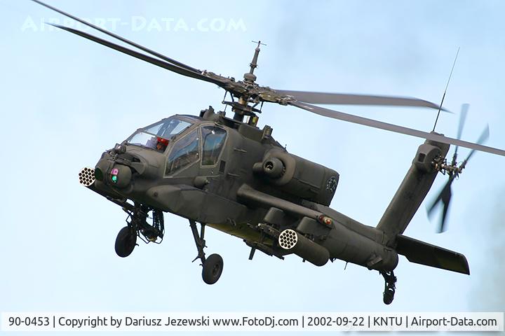 90-0453, 1990 McDonnell Douglas AH-64A Apache C/N PV780, AH-64A Apache 90-0453 from 1-130th AVN Bn Morrisville, NC