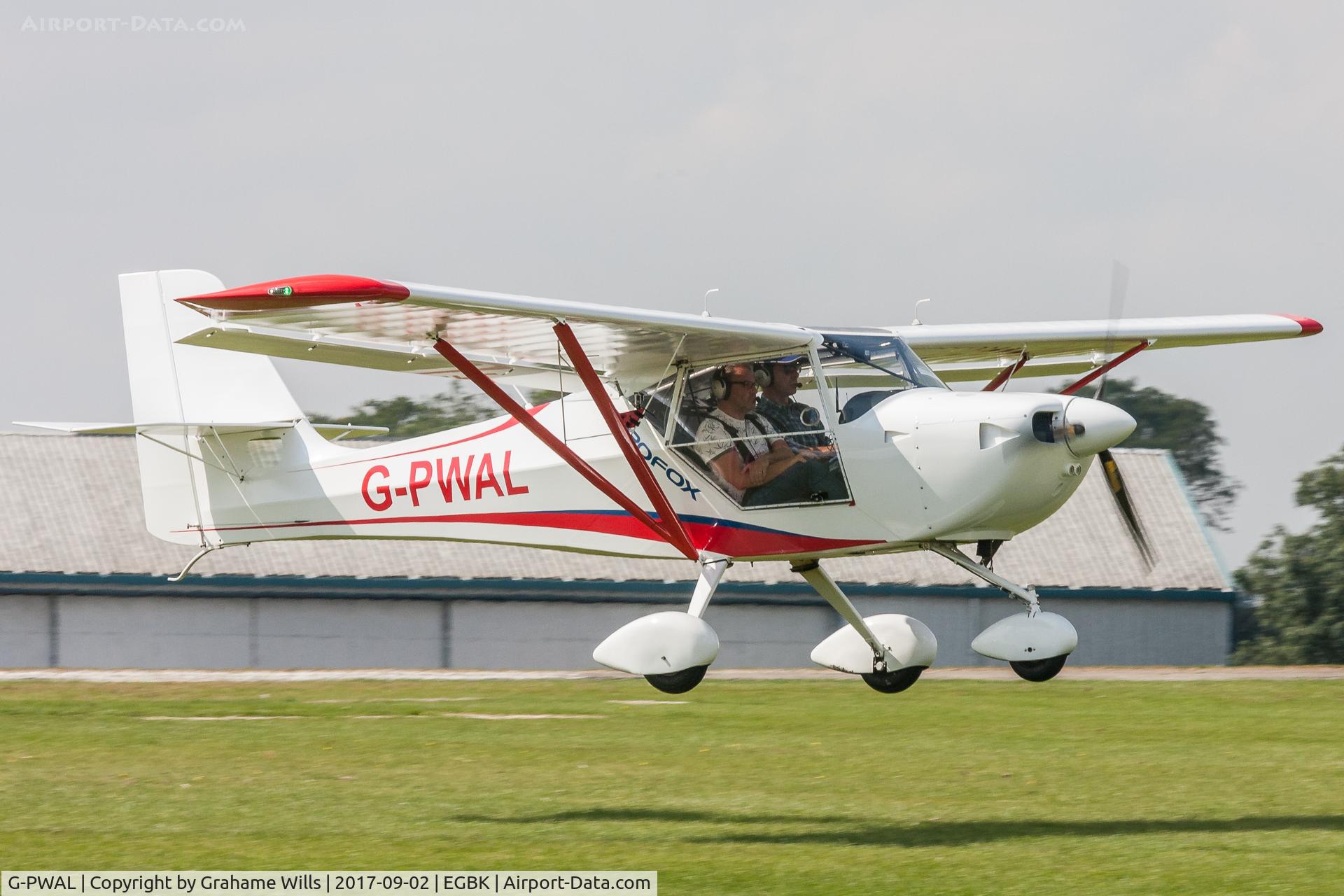 G-PWAL, 2014 Aeropro Eurofox 912(1) C/N BMAA/HB/655, Aeropro Eurofox 912(1) G-PWAL Light Aircraft Association Rally 2017