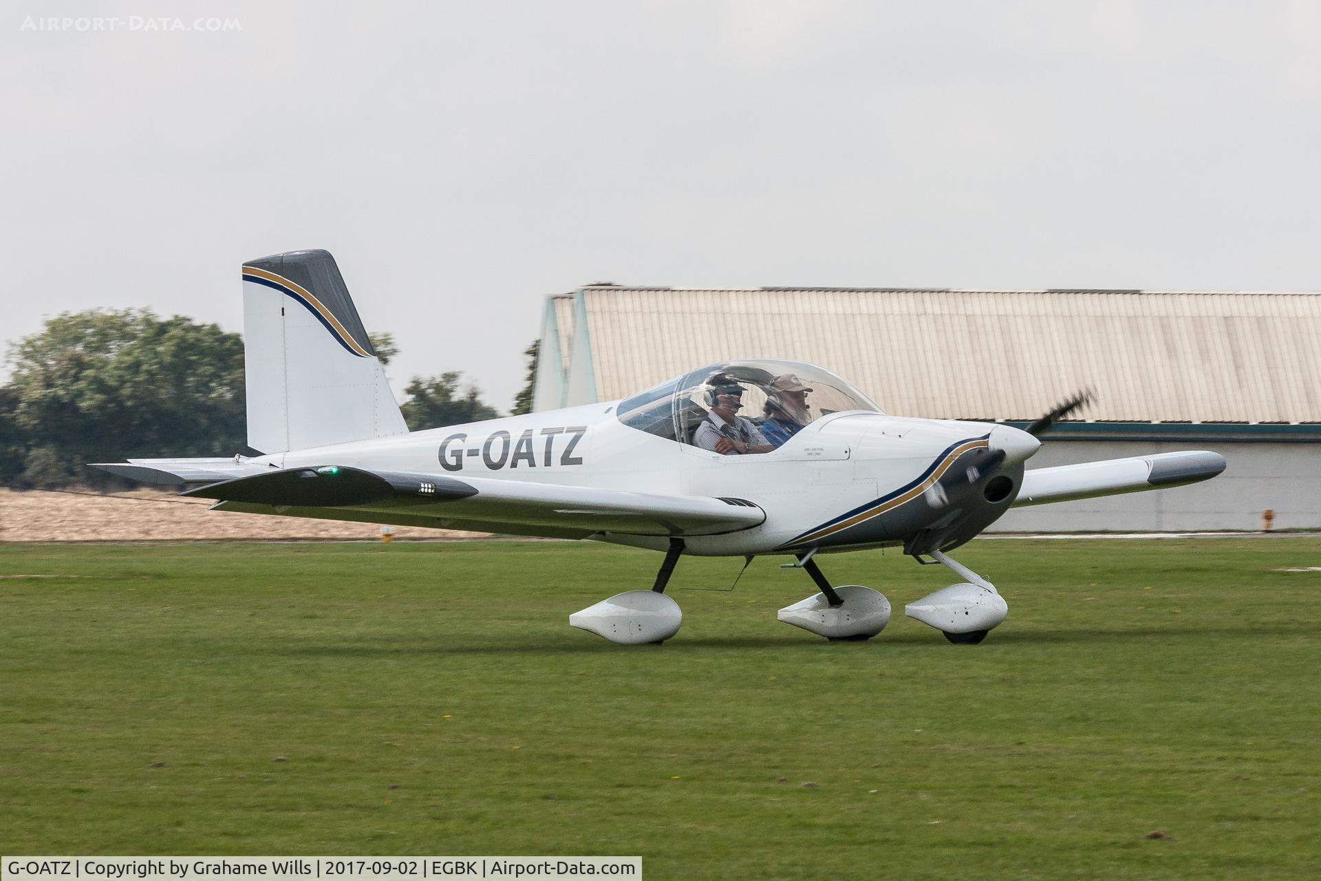 G-OATZ, 2011 Vans RV-12 C/N LAA-363-15079, Vans RV-12 G-OATZ Light Aircraft Association Rally 2017