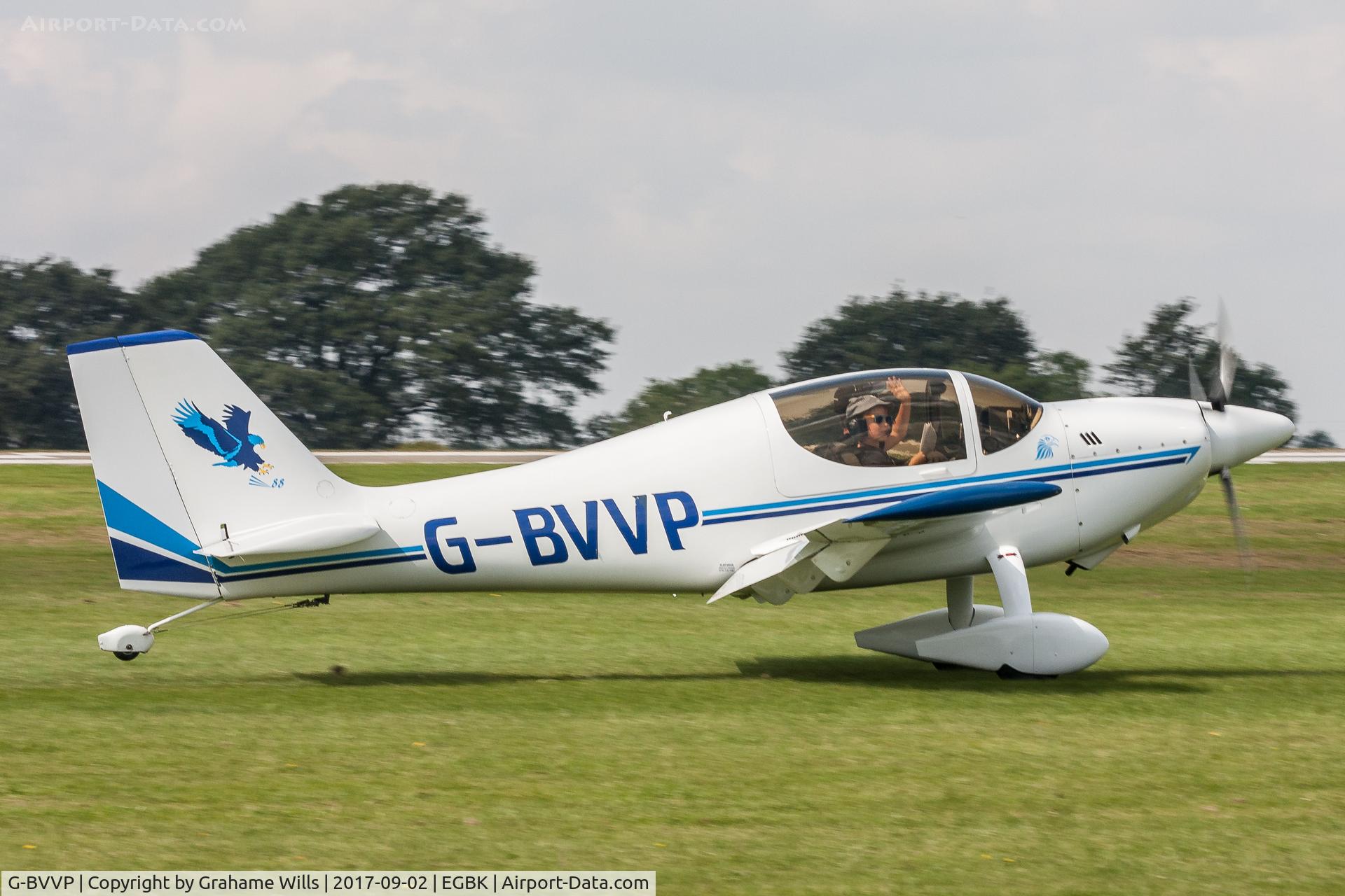 G-BVVP, 1996 Europa Tri-Gear C/N PFA 247-12697, Shaw Europa G-BVVP Bluebird Flying Group Light Aircraft Association Rally 2017
