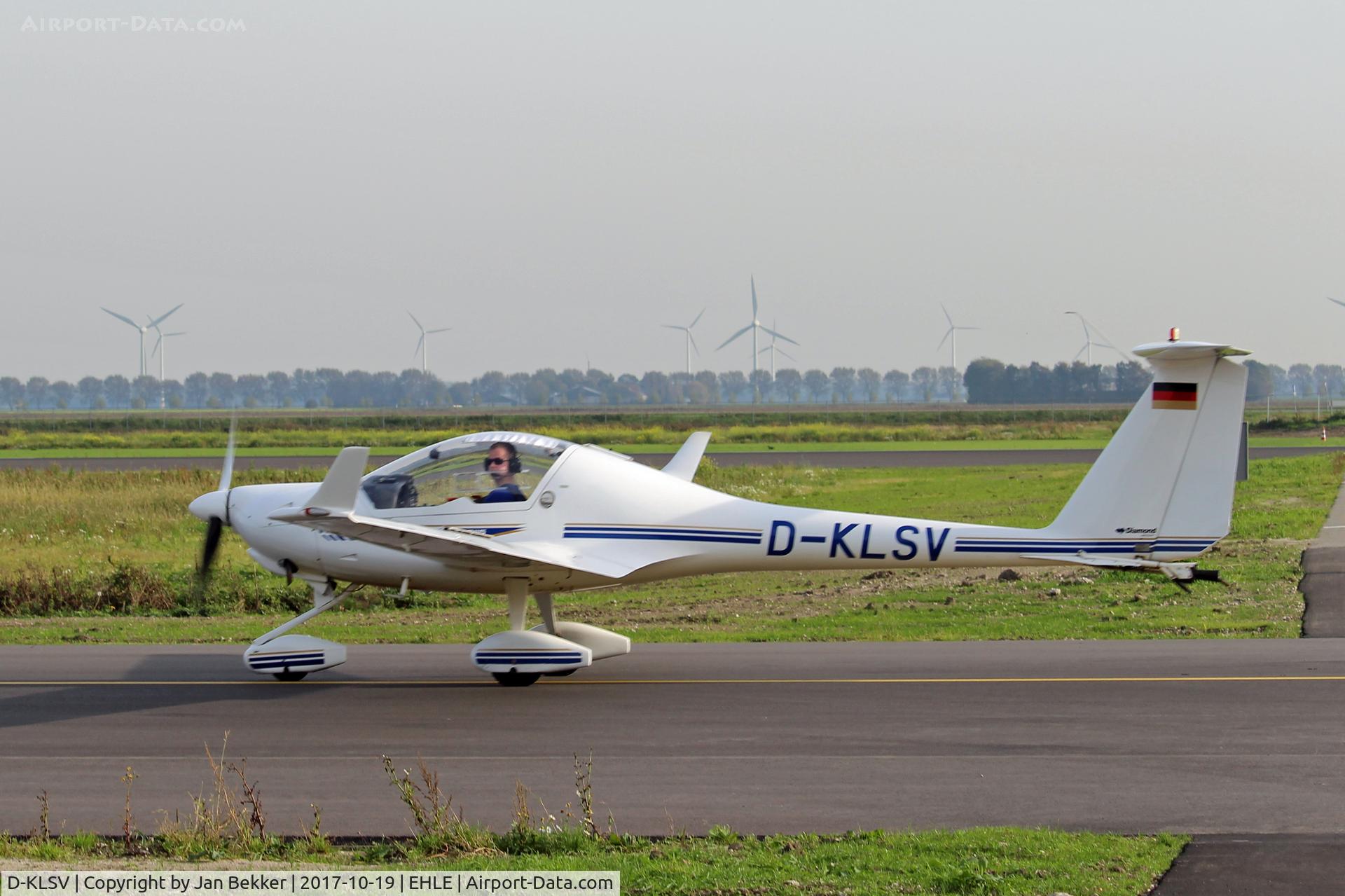 D-KLSV, Diamond HK-36TTC 115 Super Dimona C/N 36660, Lelystad Airport
