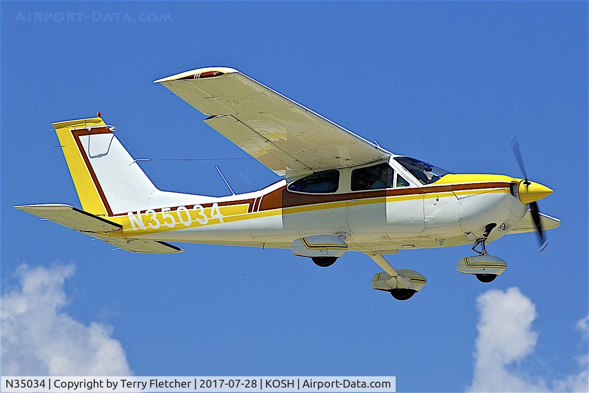 N35034, 1974 Cessna 177B Cardinal C/N 17702170, at 2017 EAA AirVenture at Oshkosh