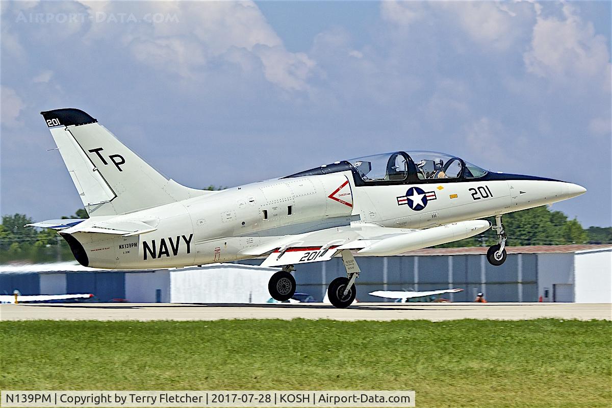 N139PM, 1984 Aero L-39C Albatros C/N 432913, at 2017 EAA AirVenture at Oshkosh