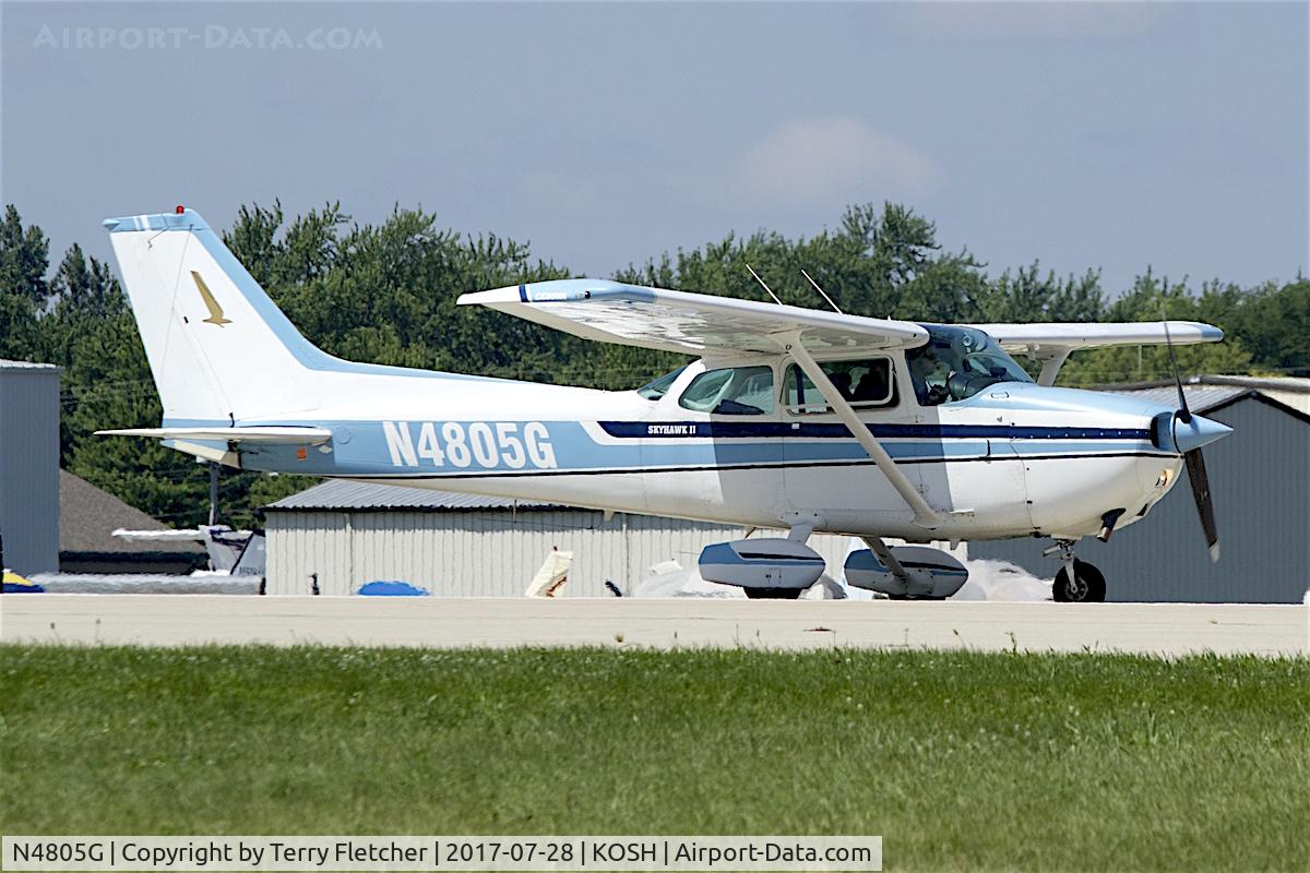 N4805G, 1979 Cessna 172N C/N 17273353, at 2017 EAA AirVenture at Oshkosh