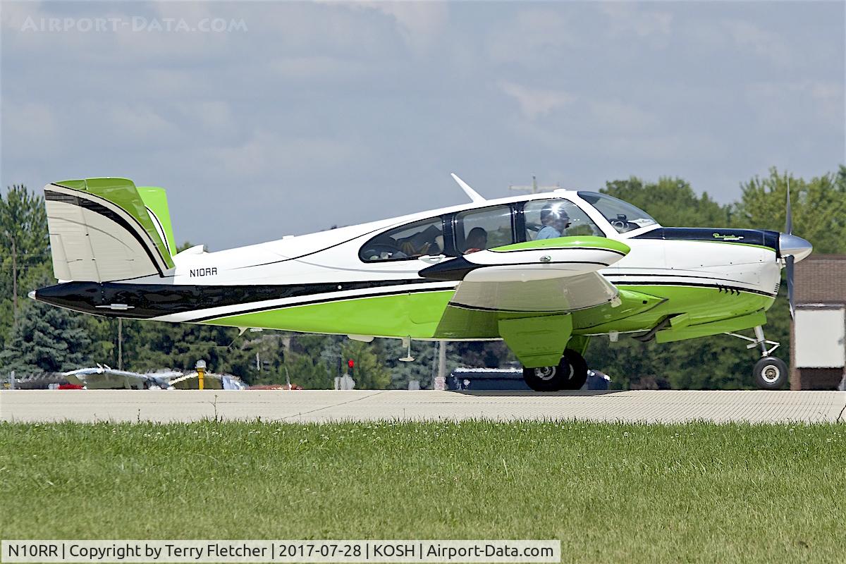 N10RR, 1954 Beech E35 C/N D-3706, at 2017 EAA AirVenture at Oshkosh