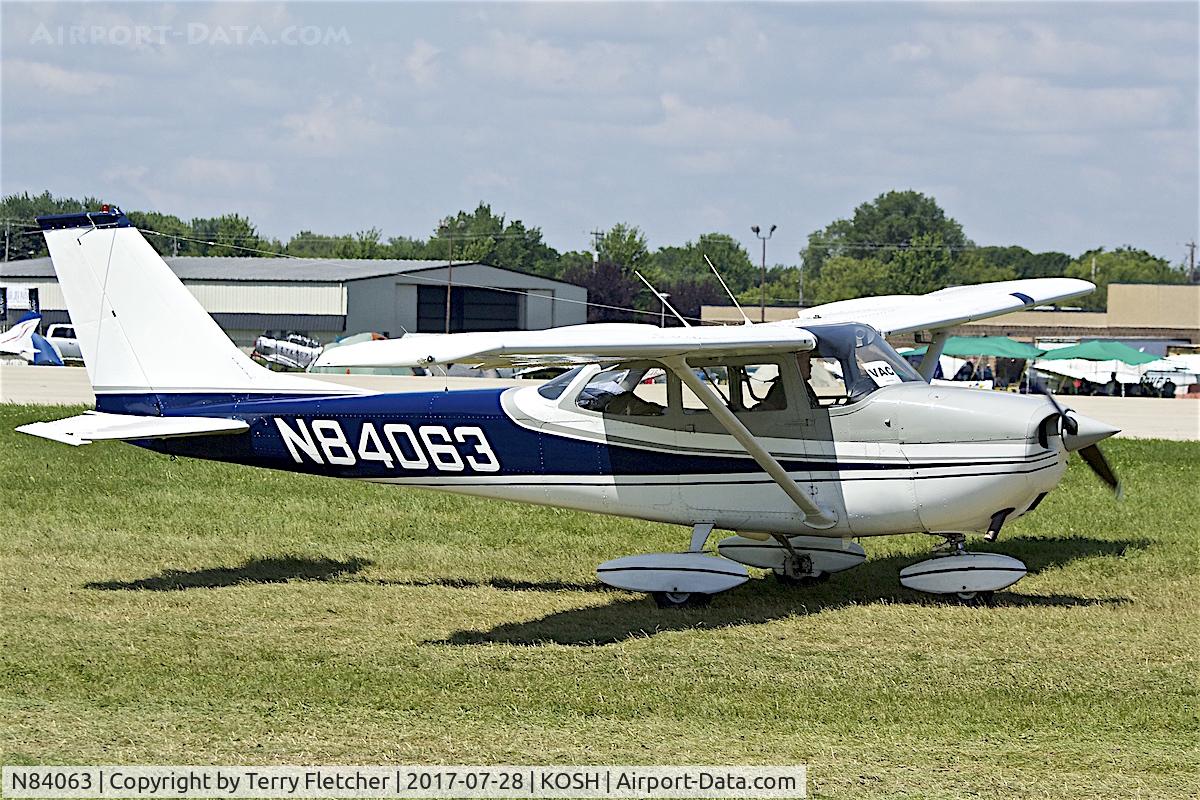 N84063, 1969 Cessna 172K Skyhawk C/N 17258320, at 2017 EAA AirVenture at Oshkosh