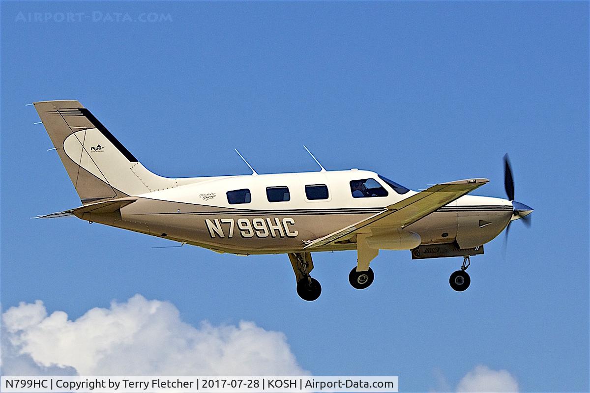N799HC, 1999 Piper PA-46-350P Malibu Mirage C/N 4636219, at 2017 EAA AirVenture at Oshkosh