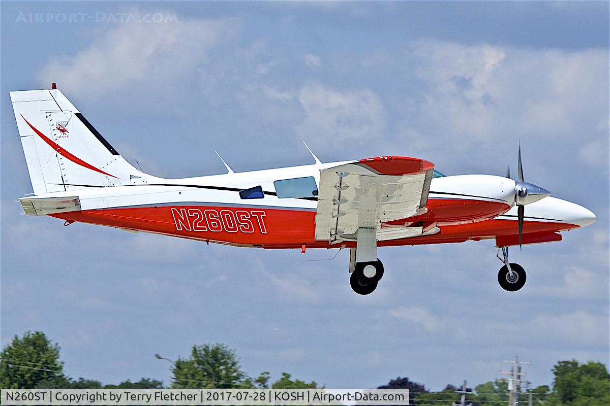 N260ST, 1981 Piper PA-34-220T Seneca C/N 34-8133047, at 2017 EAA AirVenture at Oshkosh