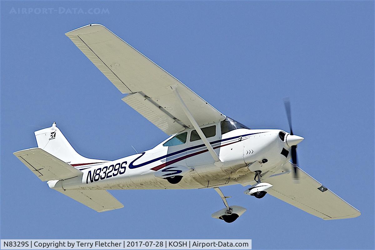 N8329S, 1965 Cessna 182H Skylane C/N 18256429, at 2017 EAA AirVenture at Oshkosh