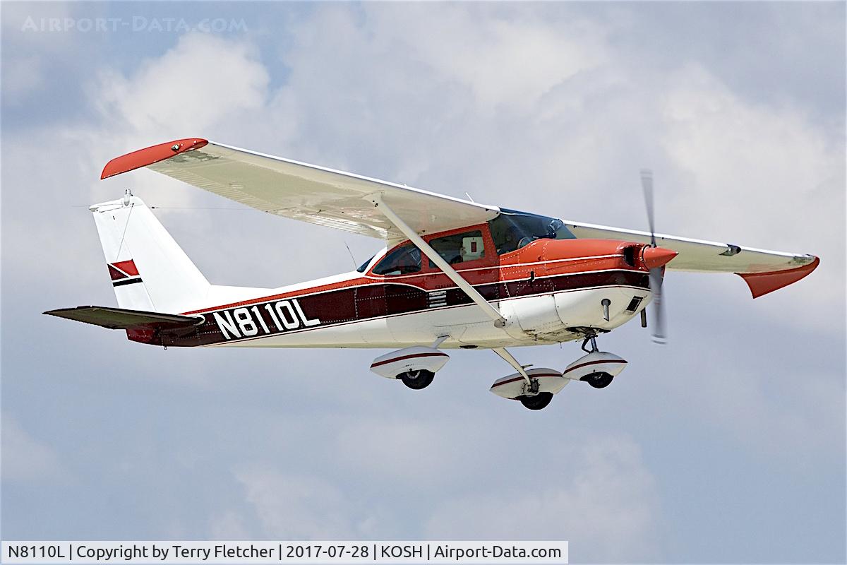 N8110L, 1967 Cessna 172H C/N 17256310, at 2017 EAA AirVenture at Oshkosh
