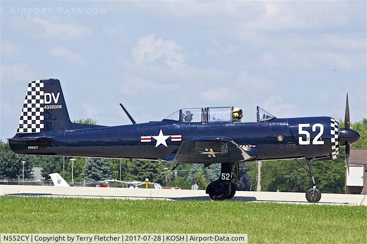 N552CY, 1985 Nanchang CJ-6A C/N 4332008, at 2017 EAA AirVenture at Oshkosh