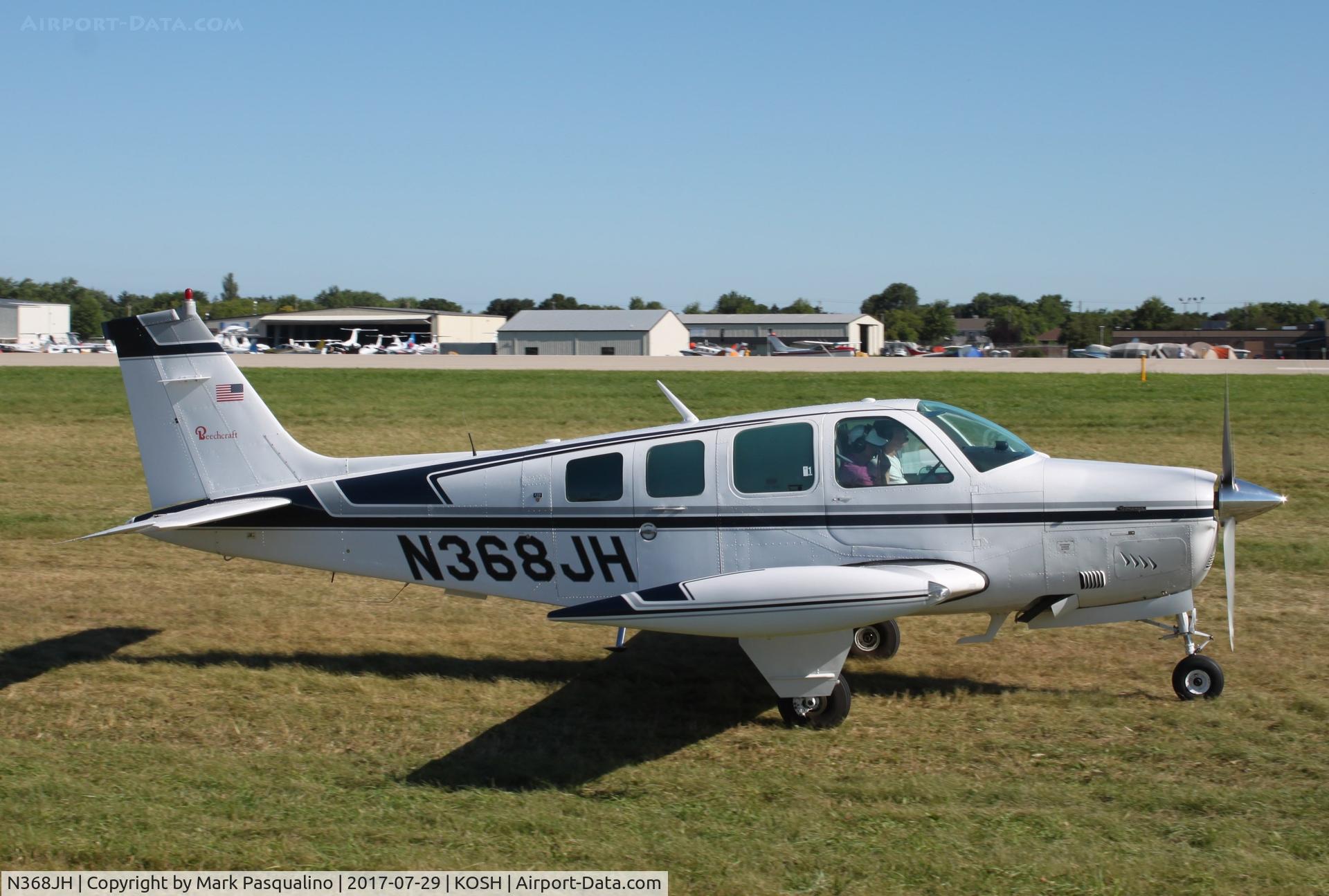 N368JH, 1981 Beech A36 Bonanza 36 C/N E-1920, Beech A36