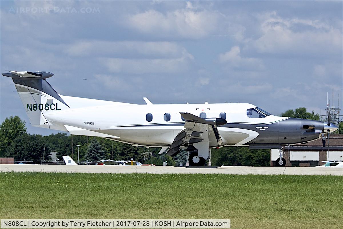 N808CL, 2013 Pilatus PC-12/47E C/N 1434, at 2017 EAA AirVenture at Oshkosh