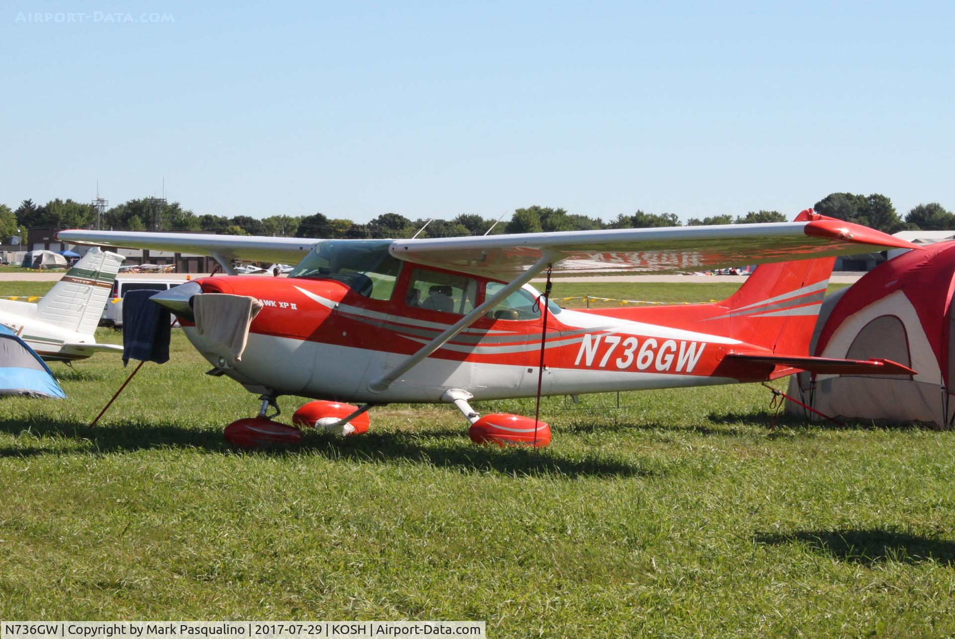 N736GW, 1977 Cessna R172K Hawk XP C/N R1722525, Cessna R172K