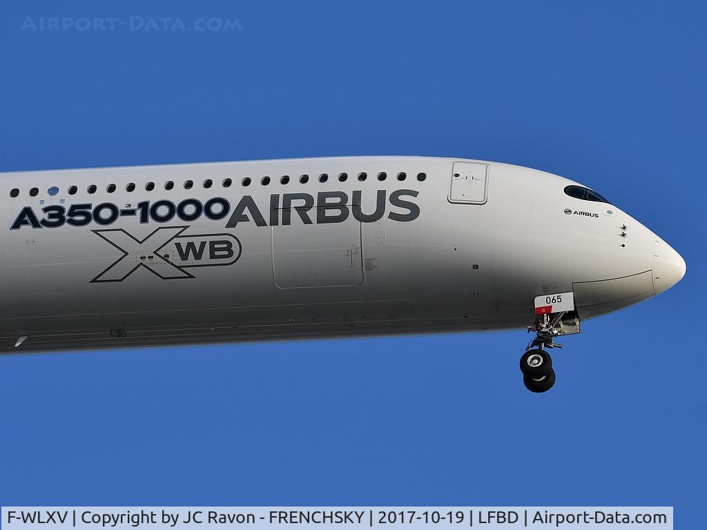 F-WLXV, 2016 Airbus A350-1041 C/N 0065, Airbus (Carbon Livery) AIB353 from Palermo PMO landing runway 23