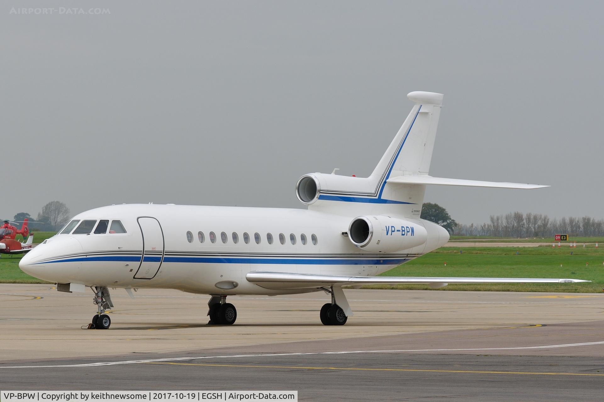 VP-BPW, 2009 Dassault Falcon 900EX-EASy C/N 225, Nice Visitor.