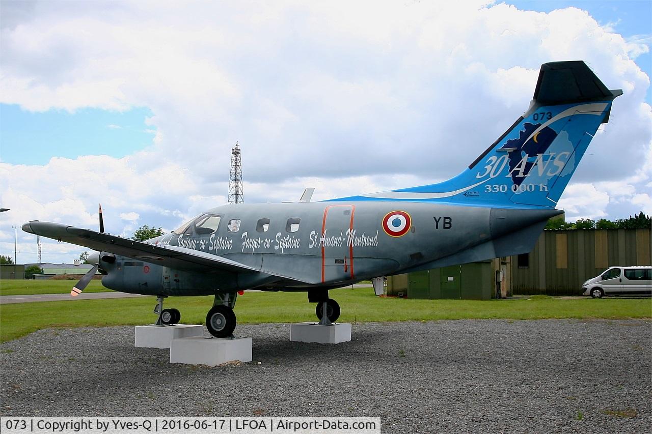 073, Embraer EMB-121AA Xingu C/N 121073, Embraer EMB-121AA Xingu, Preserved at Avord Air Base 702 (LFOA)