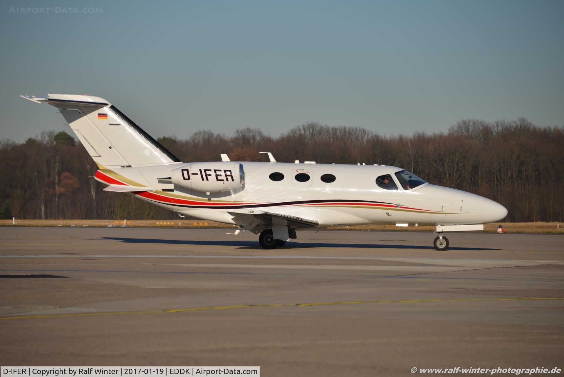 D-IFER, 2011 Cessna 510 Citation Mustang Citation Mustang C/N 510-0366, Cessna 510 Citation Mustang - HTM HTM Jet Service - 510-0366 - D-IFER - 19.01.0217 - CGN