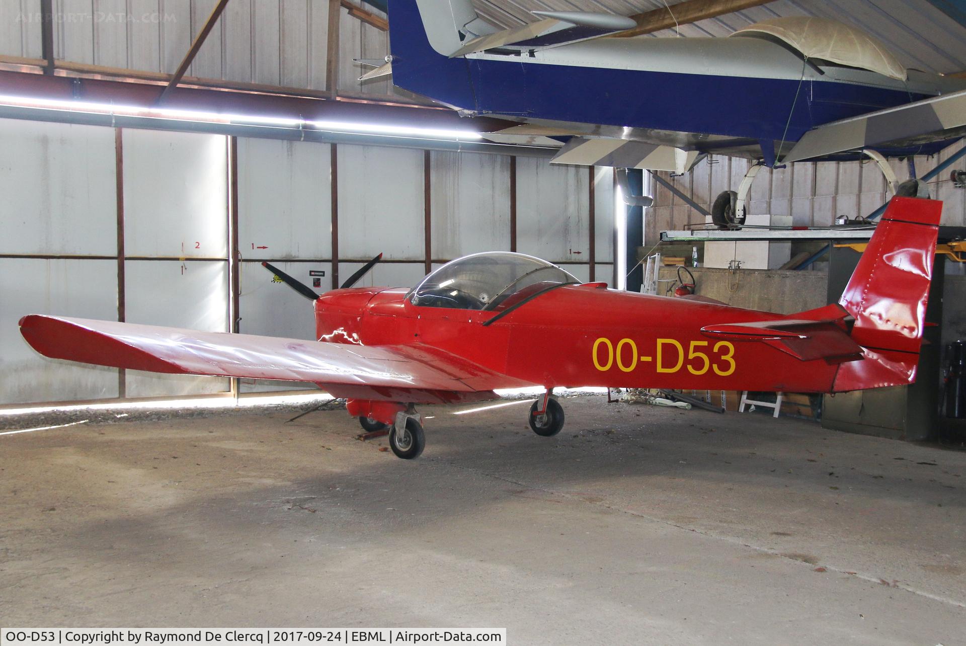 OO-D53, 2001 Zenair CH-601 Zodiac C/N 6-9071, At Maillen.