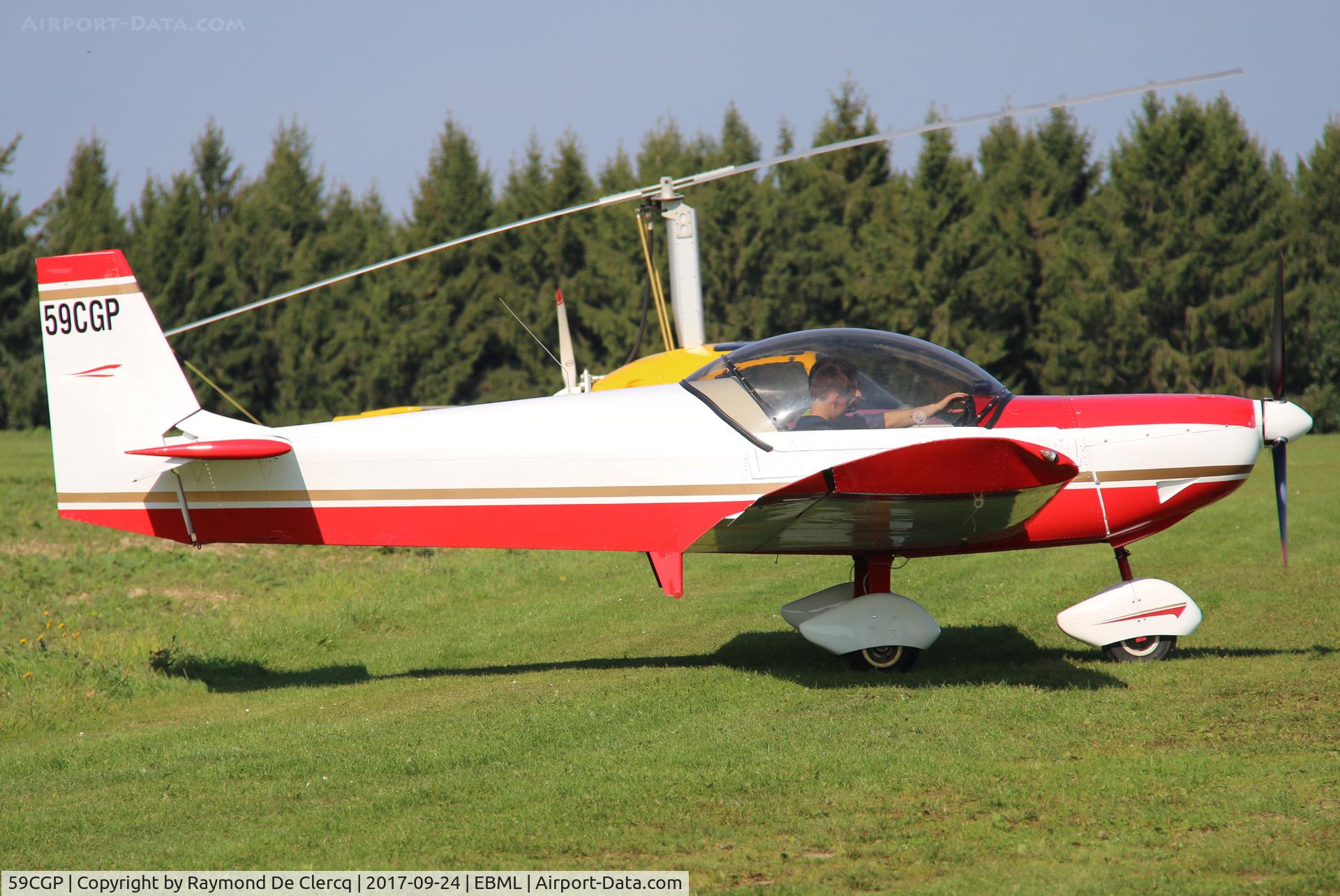 59CGP, Zenair CH-601 Zodiac C/N not found 59CGP, At Maillen.