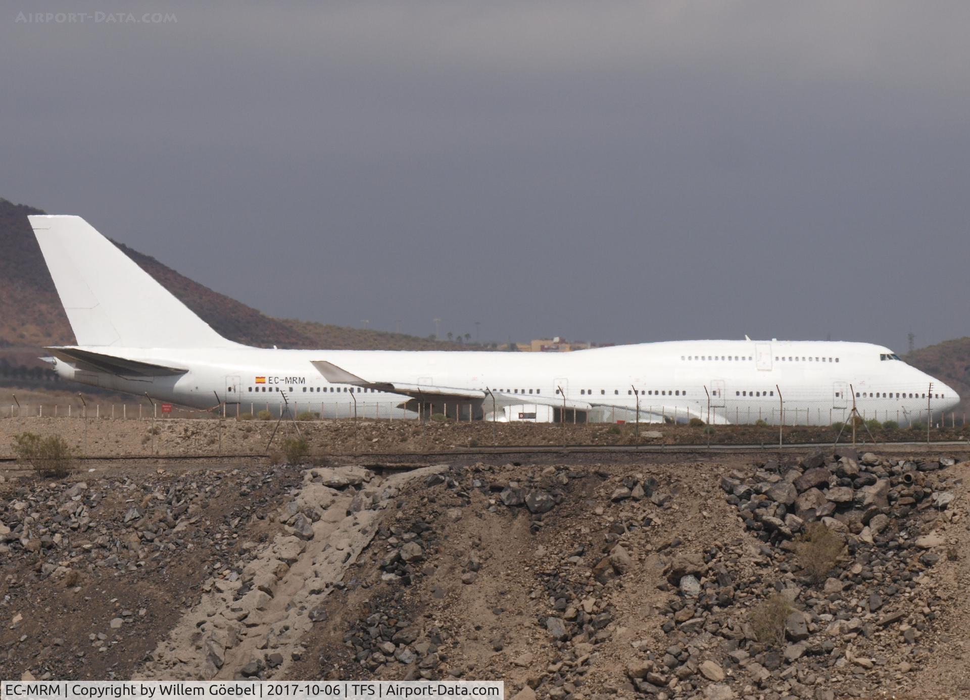 EC-MRM, 1998 Boeing 747-4H6 C/N 28435, Taxi to runway of Tenerife Airport South