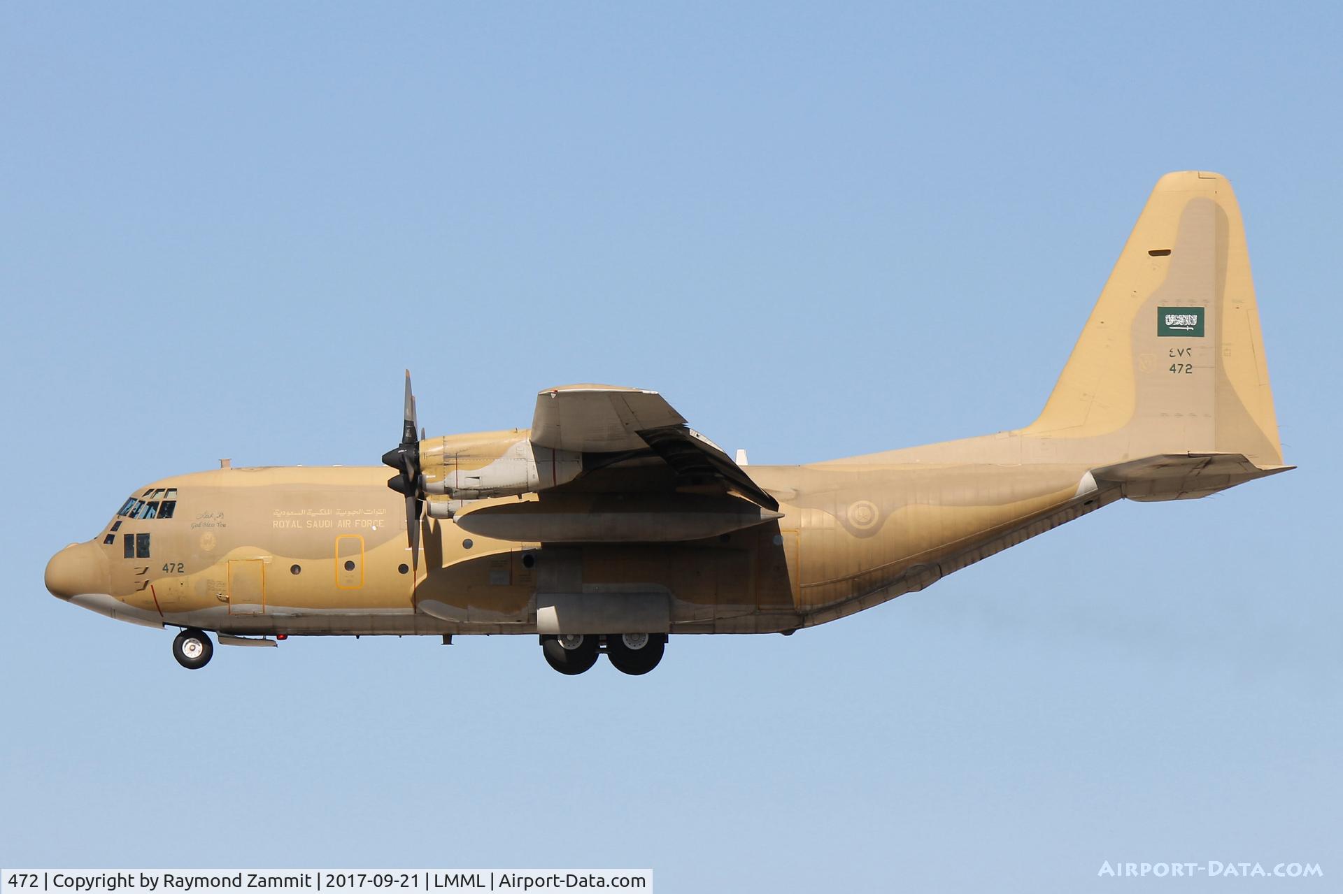 472, 1990 Lockheed C-130H Hercules C/N 382-5234, Lockheed C-130H Hercules 472 Royal Saudi Air Force