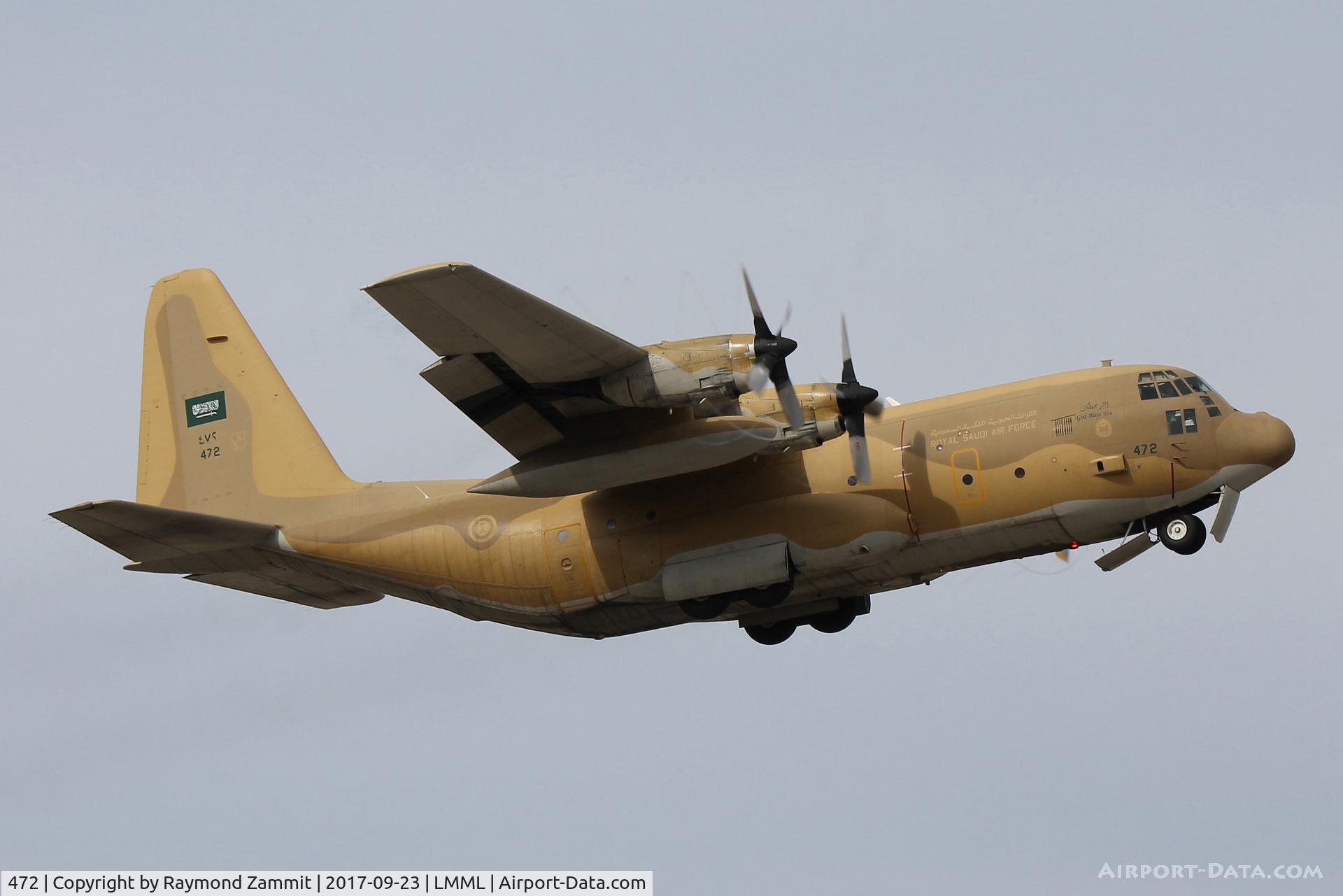 472, 1990 Lockheed C-130H Hercules C/N 382-5234, Lockheed C-130H Hercules 472 Royal Saudi Air Force