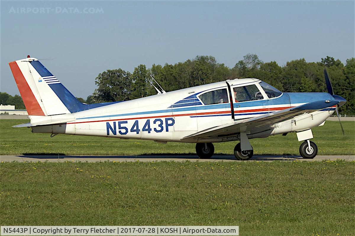 N5443P, 1958 Piper PA-24-250 Comanche C/N 24-497, at 2017 EAA AirVenture at Oshkosh