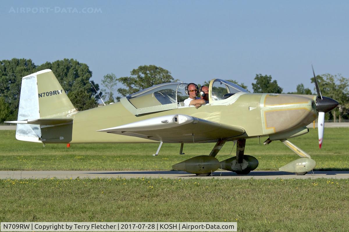 N709RW, 2017 Vans RV-6A C/N 22213, at 2017 EAA AirVenture at Oshkosh
