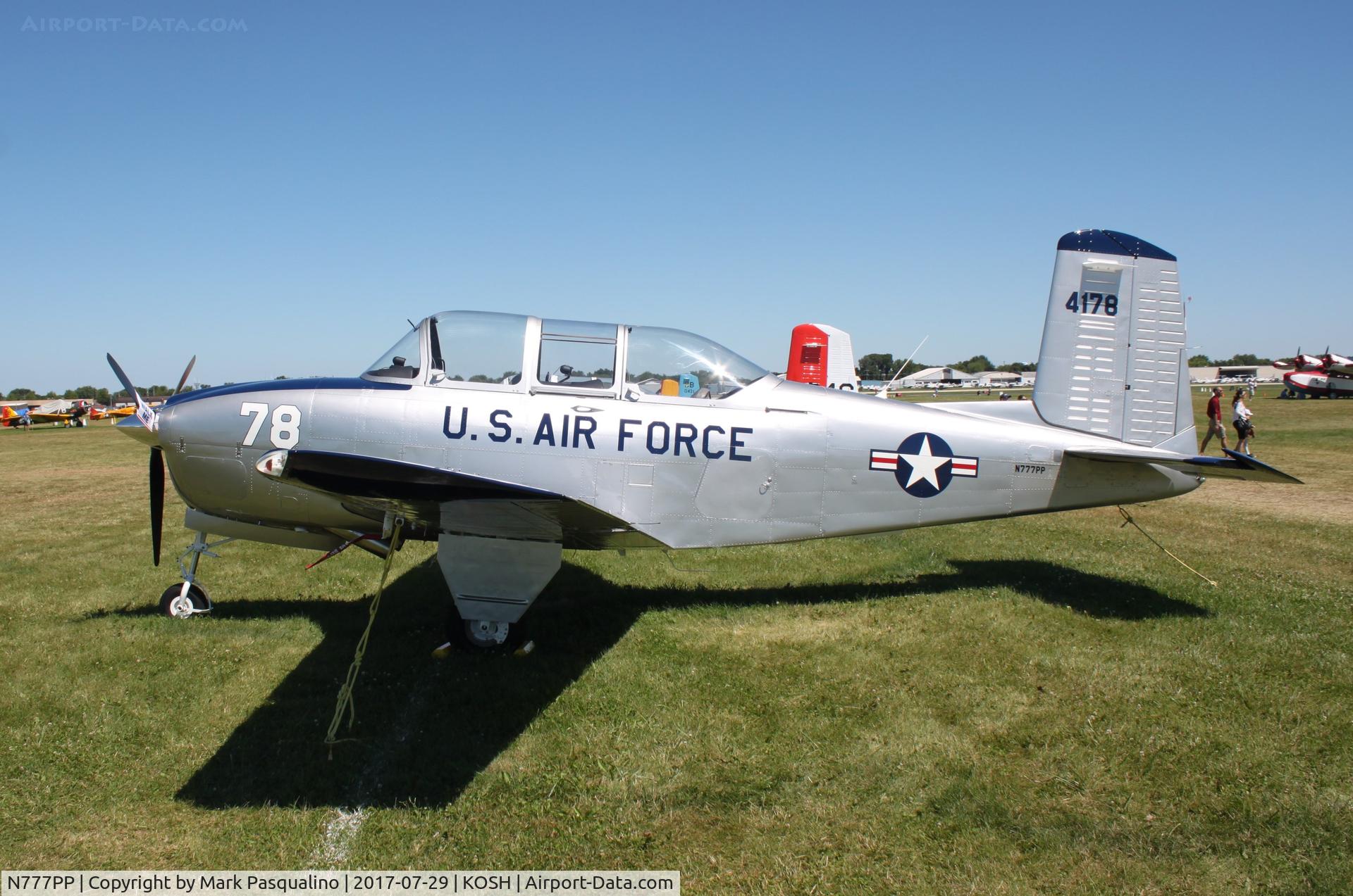 N777PP, 1953 Beech T-34A Mentor Mentor C/N G-278, Beech T-34A