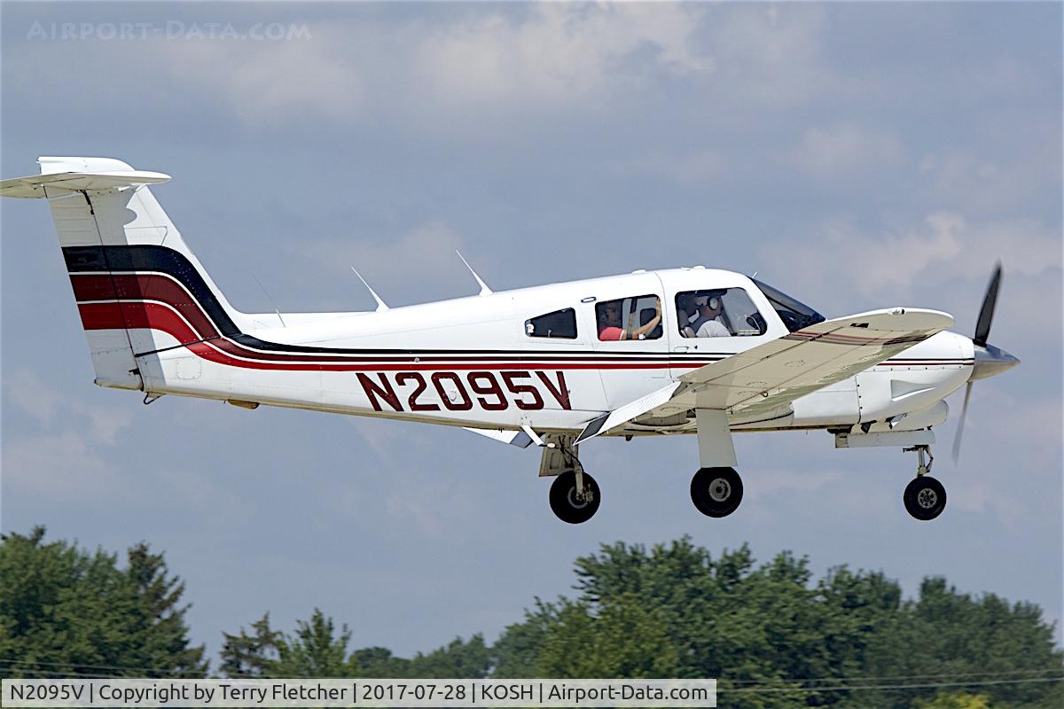 N2095V, 1979 Piper PA-28RT-201T Arrow IV C/N 28R-7931110, at 2017 EAA AirVenture at Oshkosh