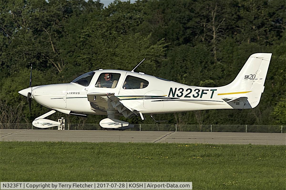 N323FT, 2004 Cirrus SR20 G2 C/N 1432, at 2017 EAA AirVenture at Oshkosh