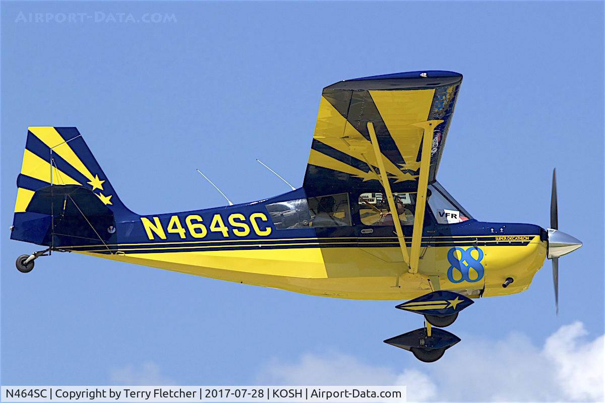 N464SC, 1999 American Champion 8KCAB Super Decathlon C/N 844-99, at 2017 EAA AirVenture at Oshkosh