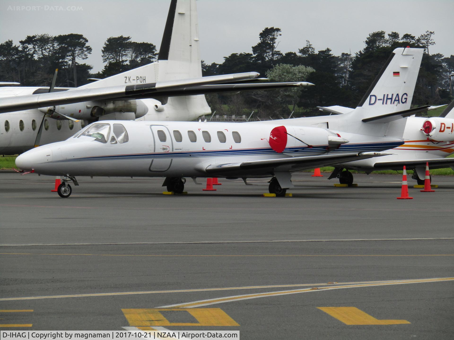 D-IHAG, 1980 Cessna 551 Citation II/SP C/N 551-0180, a gaggle of germans at AKL (4 in total)
