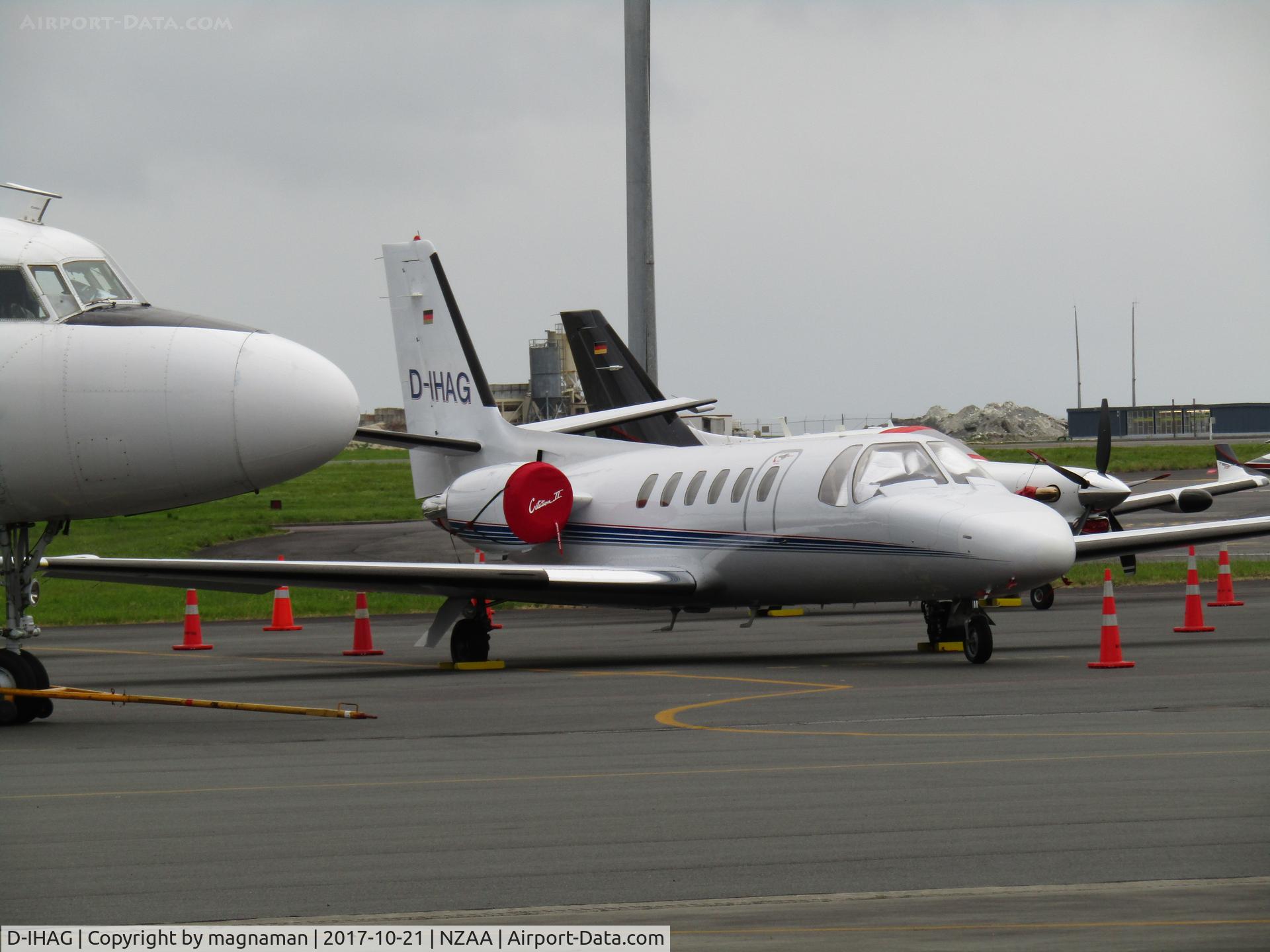 D-IHAG, 1980 Cessna 551 Citation II/SP C/N 551-0180, not particularly hag like