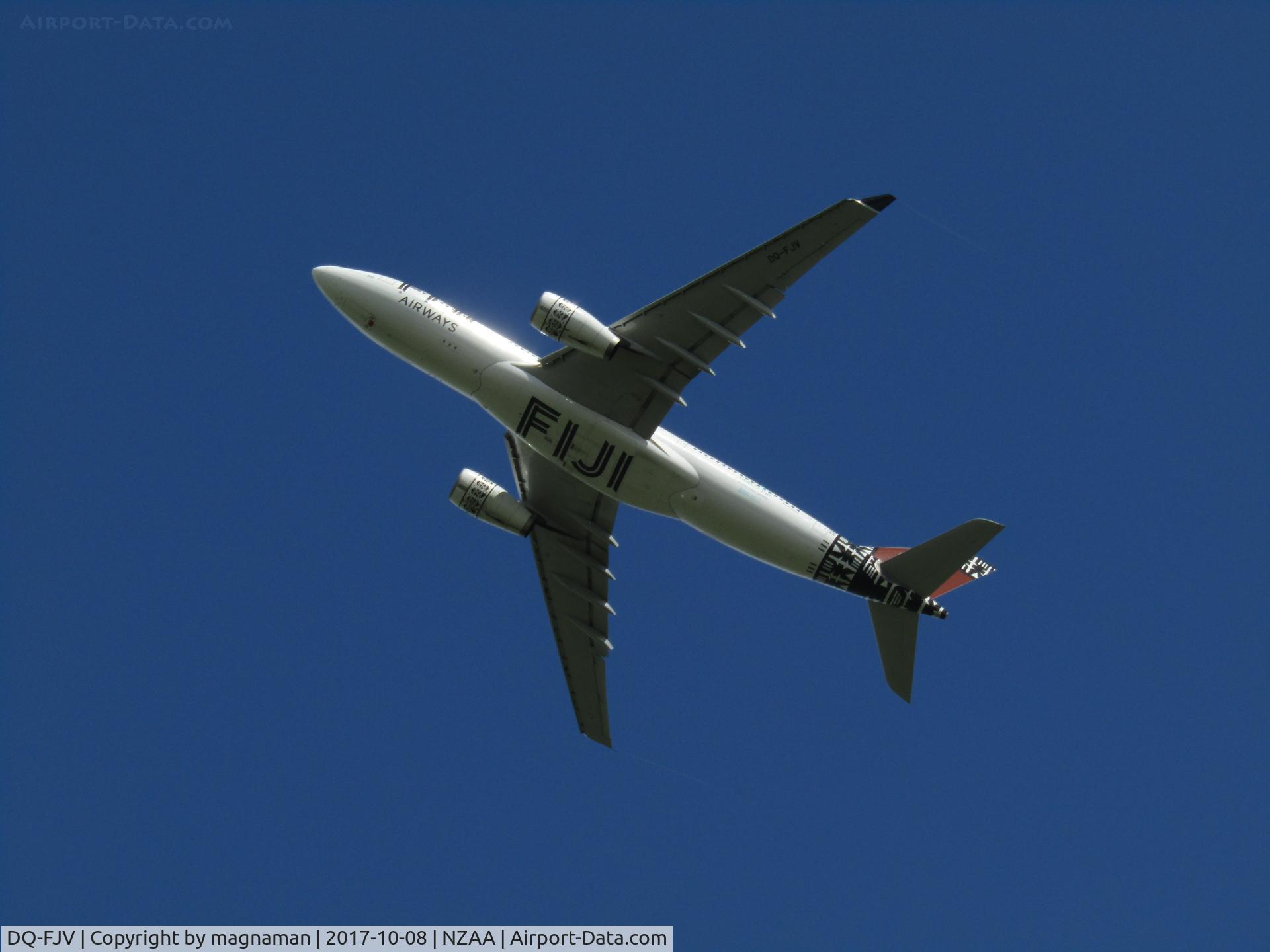 DQ-FJV, 2013 Airbus A330-243 C/N 1465, off to somewhere sunny