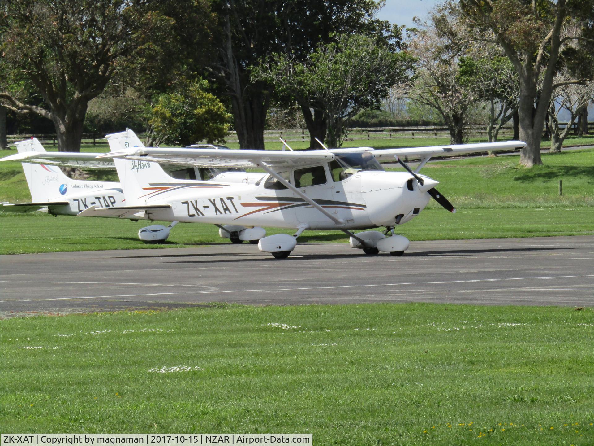 ZK-XAT, Cessna 172R C/N 17281262, school bird at ardmore