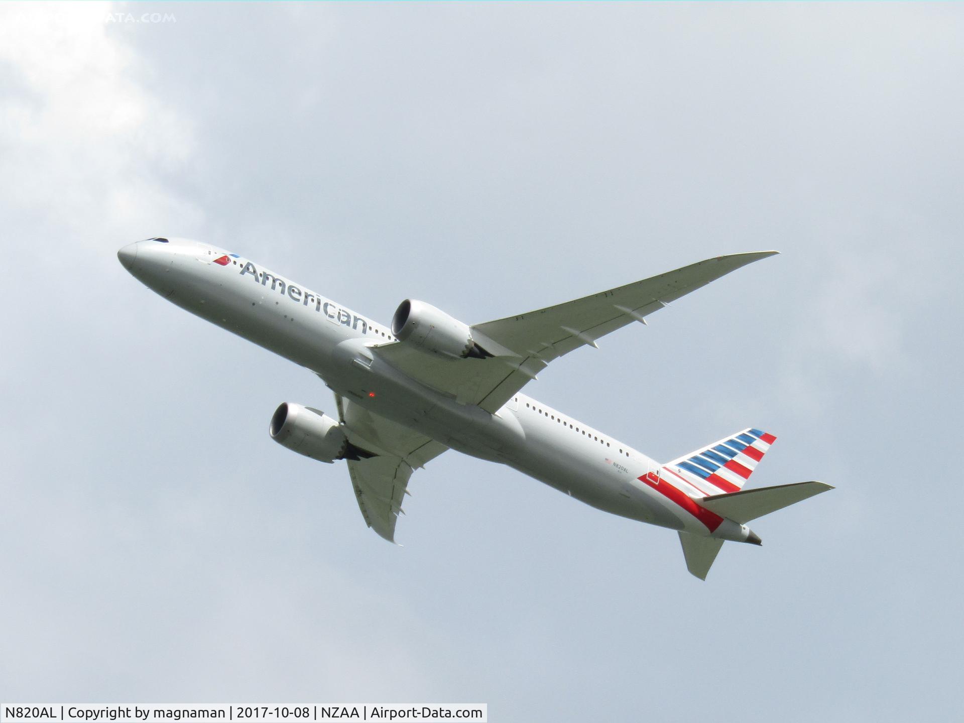 N820AL, 2016 Boeing 787-9 Dreamliner C/N 40639, on way to usa