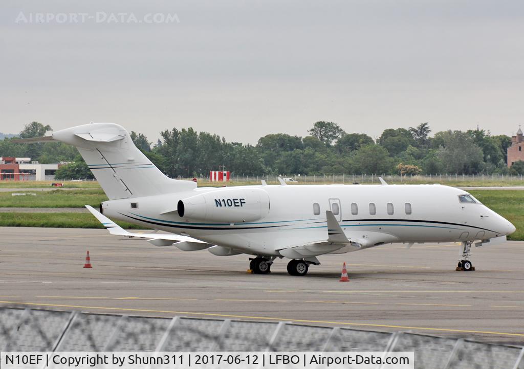N10EF, 2014 Bombardier Challenger 350 (BD-100-1A10) C/N 20524, Parked at the General Aviation area...