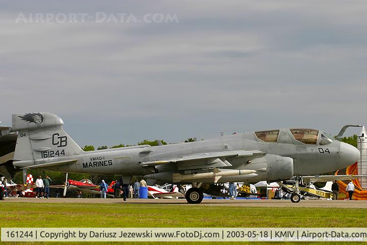 161244, Grumman EA-6B Prowler C/N P-87, EA-6B Prowler 161244 CB-04 from VMAQ-1 'Banshees' MCAS Cherry Point, NC
