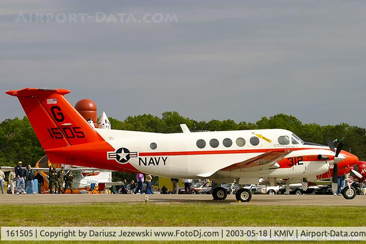 161505, Beech UC-12B Huron C/N BJ-53, UC-12B Huron 161505 G-312 from NAS Corpus Christi, TX