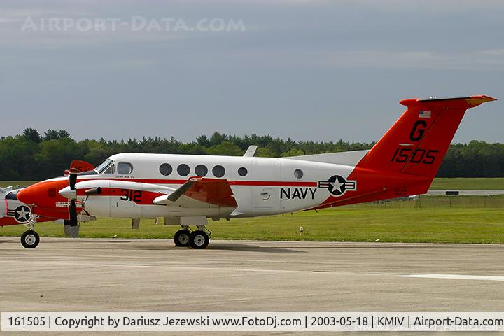 161505, Beech UC-12B Huron C/N BJ-53, UC-12B Huron 161505 G-312 from NAS Corpus Christi, TX