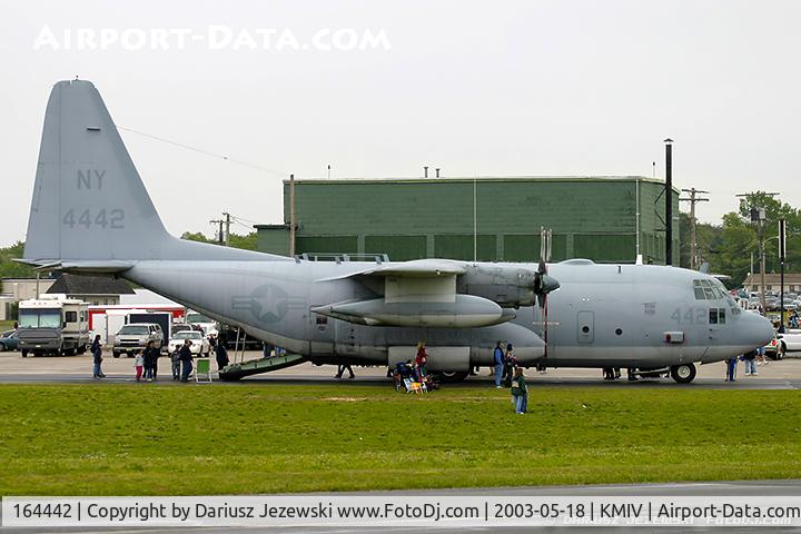 164442, 1990 Lockheed KC-130T Hercules C/N 382-5222, KC-130T Hercules 164442 NY-442 from VMGR-452 'Yankees' MAG-49 Stewart ANGB, NY
