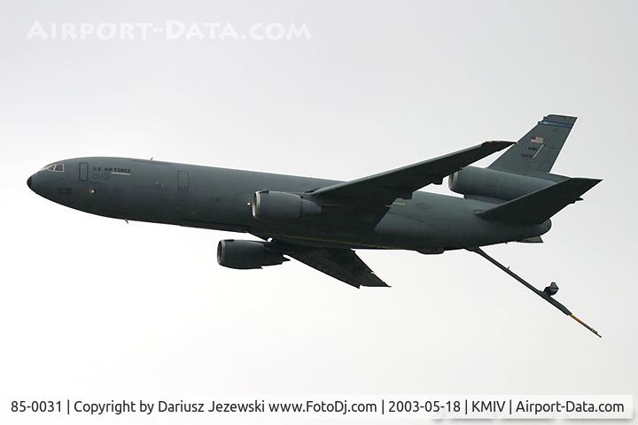 85-0031, 1985 McDonnell Douglas KC-10A Extender C/N 48236, KC-10A Extender 85-0031 from 2nd ARS 'Second to None' 305th AMW McGuire AFB, NJ