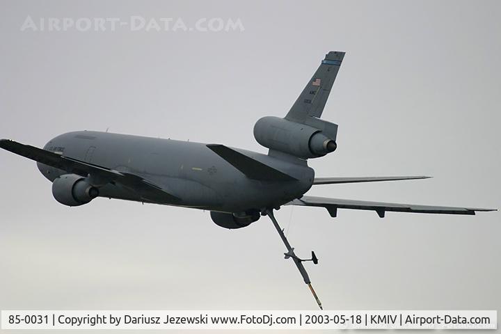 85-0031, 1985 McDonnell Douglas KC-10A Extender C/N 48236, KC-10A Extender 85-0031 from 2nd ARS 'Second to None' 305th AMW McGuire AFB, NJ