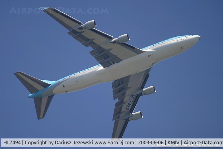HL7494, Boeing 747-4B5 C/N 27662, Boeing 747-4B5  C/N 27662, HL7494