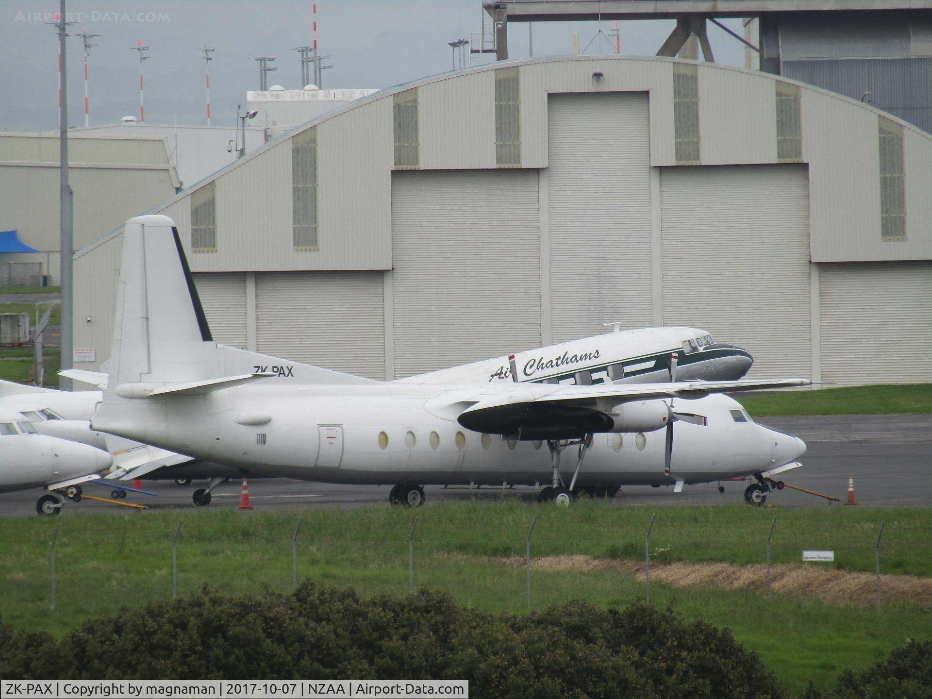 ZK-PAX, 1980 Fokker F-27-500 Friendship C/N 10596, still awaiting new owner