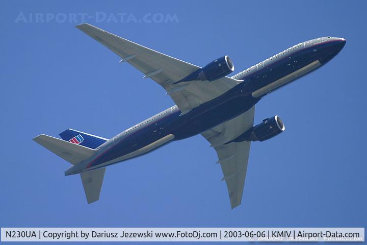 N230UA, Boeing 777-222 C/N 30227, Boeing 777-222  C/N 30227, N230UA