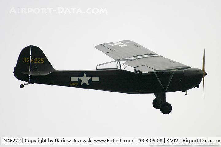 N46272, 1943 Taylorcraft DCO-65 C/N 5537, Taylorcraft DCO-65 C/N 5537, N46272