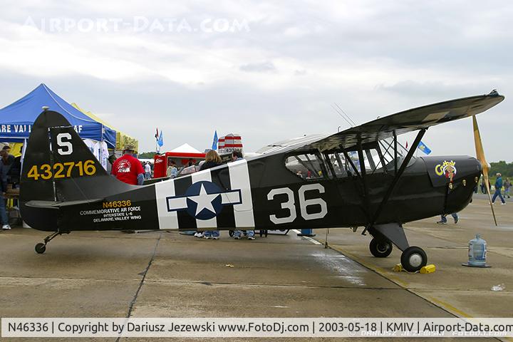 N46336, 1943 Interstate S-1B1 Cadet C/N 159, Interstate L-5 Cadet 